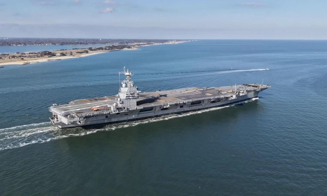开云体育平台-美国“肯尼迪”号核动力航母完成首次海试